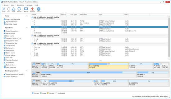 Free partition software