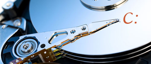 Redimensionar unidade C