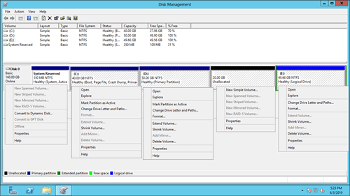 Gerenciamento de Disco