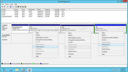 Diminuir Volume desativado
