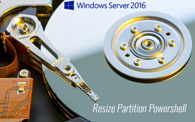 Powershell redimensionar volume