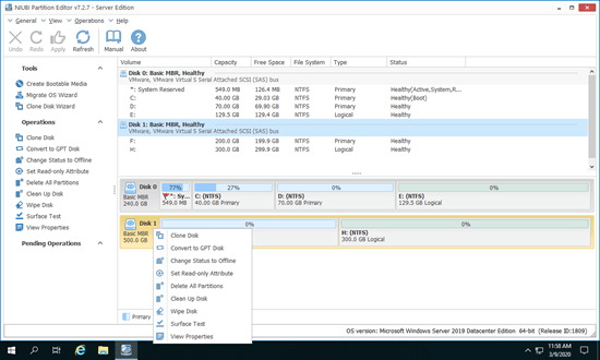 Ferramenta de partição